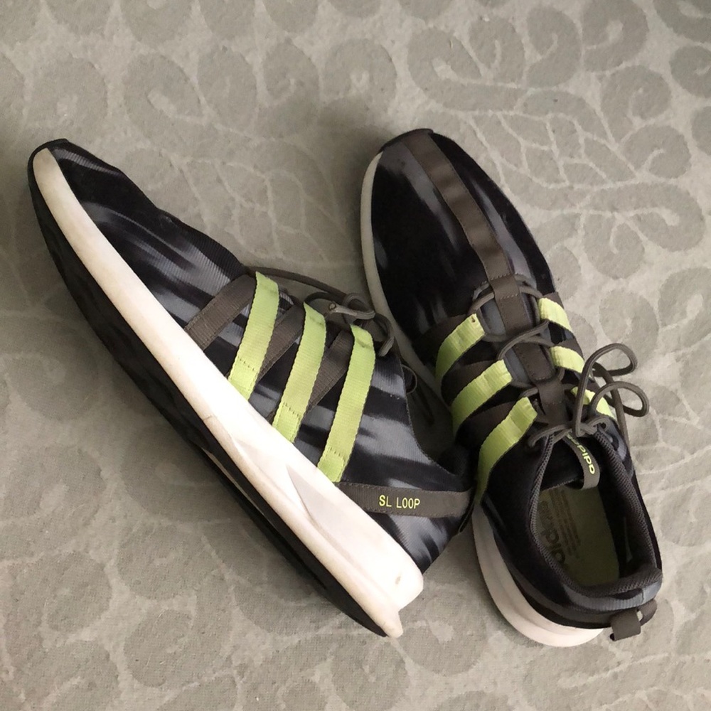 Adidas SL Loop Green Camo Shoes